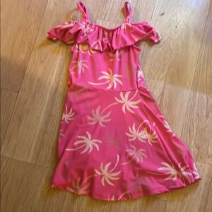 Pink Floral Kids Dress